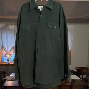 Men's Dark Green Shirt/Jacket